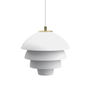 Suspension Valencia Ø31,8 cm - Blanc mat-laiton - Belid