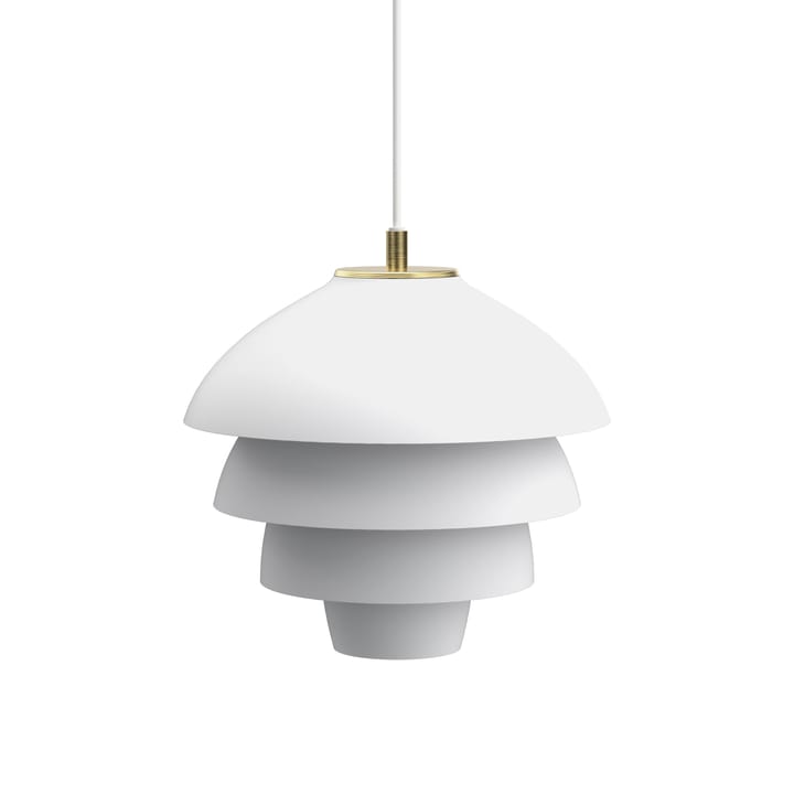 Suspension Valencia Ø31,8 cm - Blanc mat-laiton - Belid