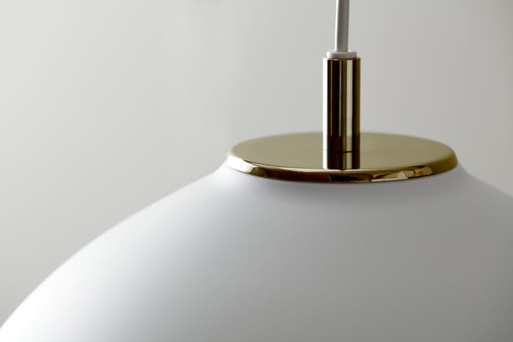 Suspension Valencia Ø31,8 cm, Blanc mat-laiton Belid