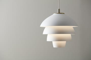 Suspension Valencia Ø31,8 cm - Blanc mat-laiton - Belid