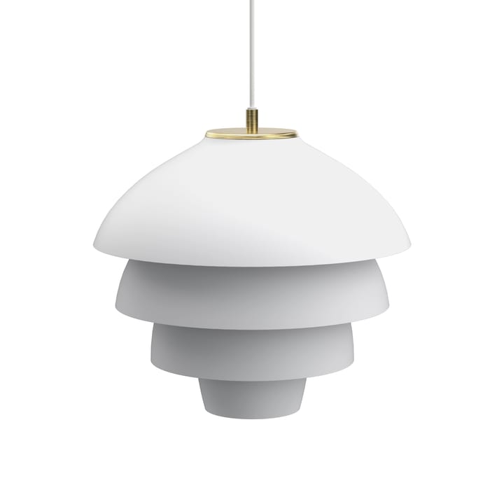 Suspension Valencia Ø42 cm - Blanc mat-laiton - Belid