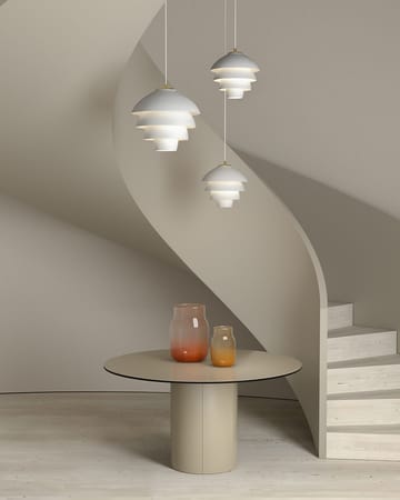 Suspension Valencia Ø42 cm - Blanc mat-laiton - Belid