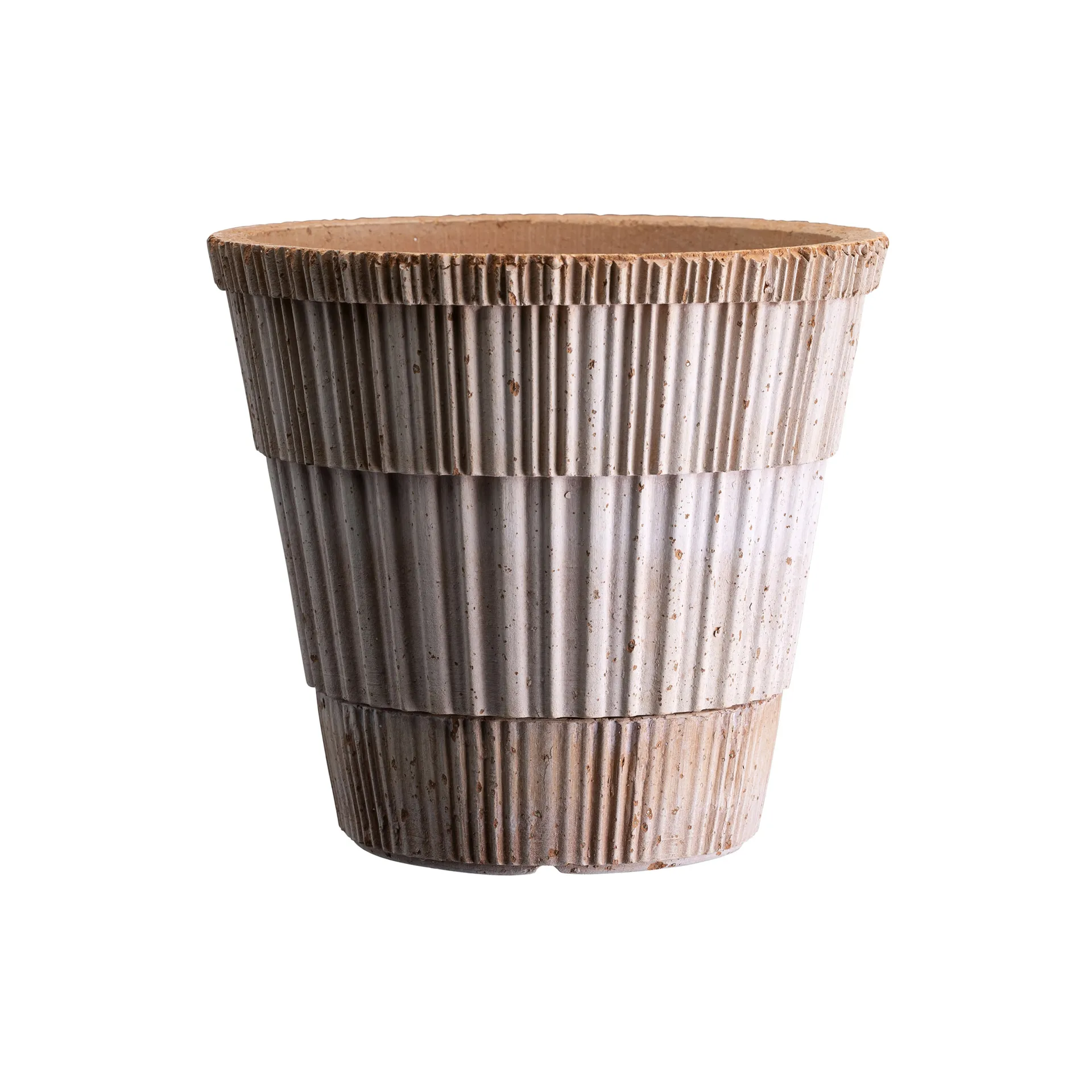 Cache-pot Atlas raw, Rose, Ø14 cm Bergs Potter