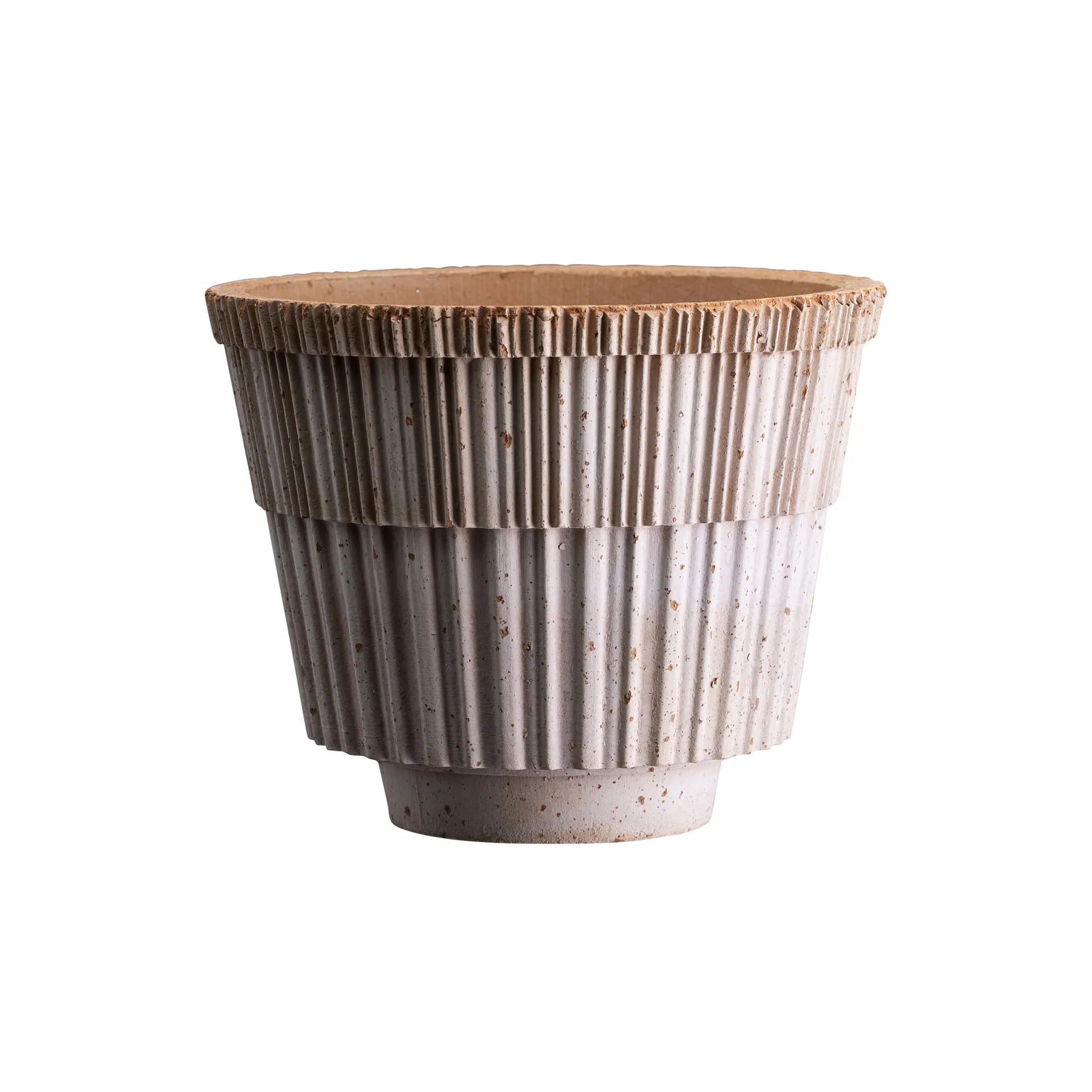 Cache-pot Atlas raw, Rose, Ø21 cm Bergs Potter