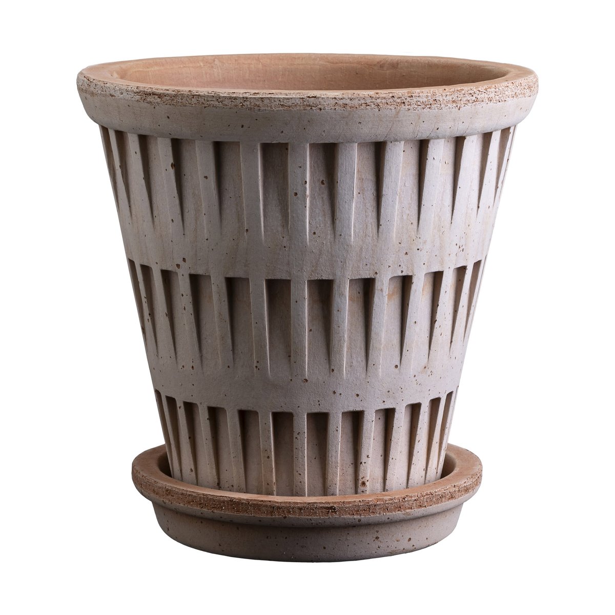 Bergs Potter Cache-pot Atlas raw Rose, 25 cm | Design Scandinave | Cache-pots | Rose