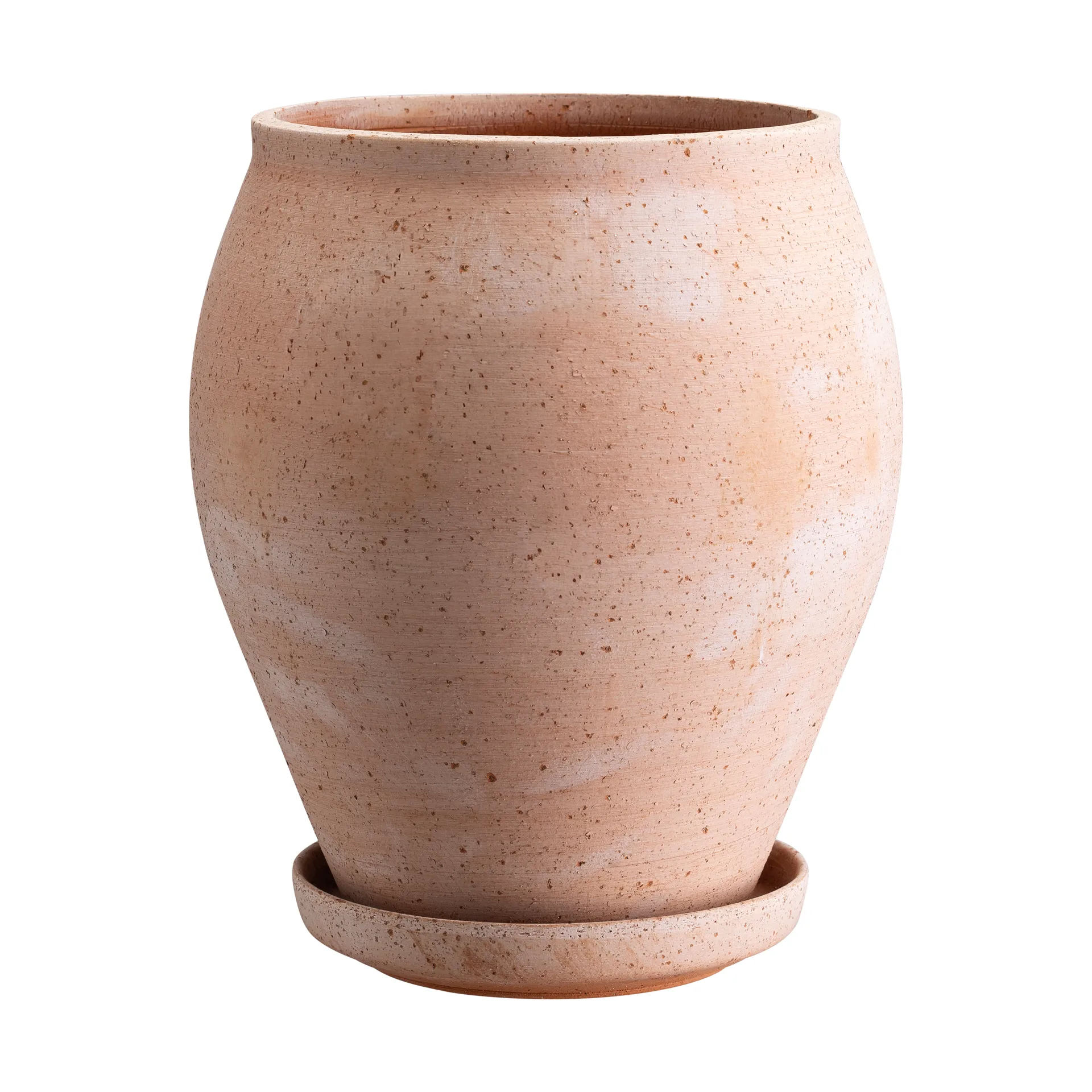 Cache-pot avec soucoupe Delphi 2 pièces, Rose, Ø22 cm, haut Bergs Potter