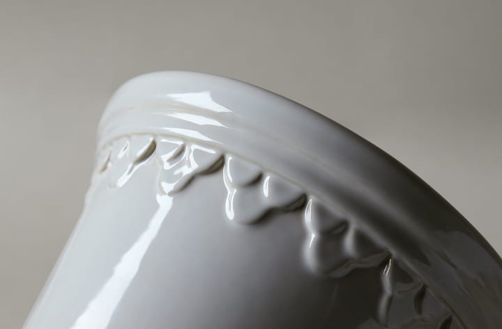 Cache-pot émaillé Copenhagen Ø16 cm - Mineral White - Bergs Potter