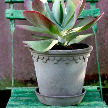 Cache-pot émaillé Københavner Ø16 cm - Gris - Bergs Potter