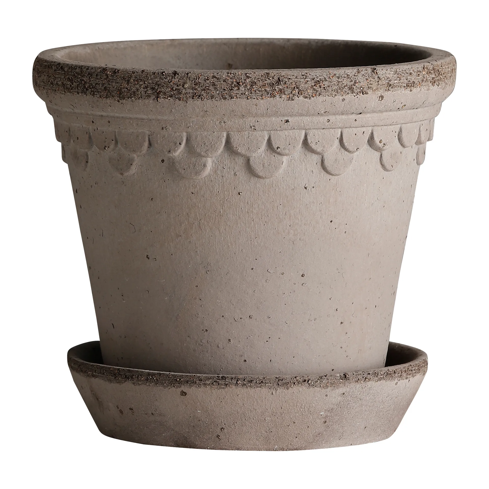 Cache-pot émaillé Københavner Ø21 cm, Gris Bergs Potter