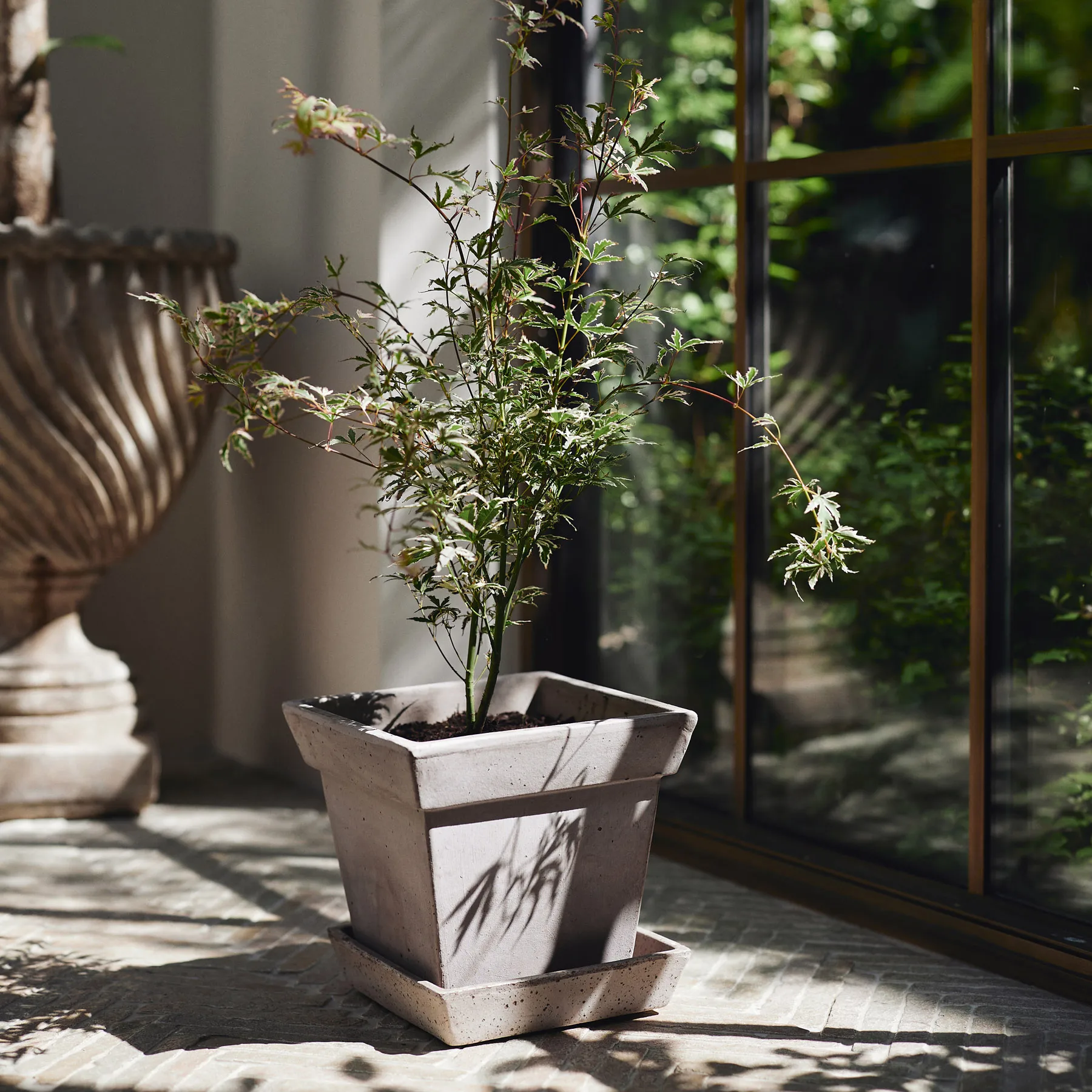 Cache-pot Gaia raw, Gris, Ø21 cm Bergs Potter