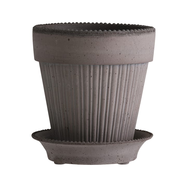 Cache-pot Simona 14 cm - Gris - Bergs Potter