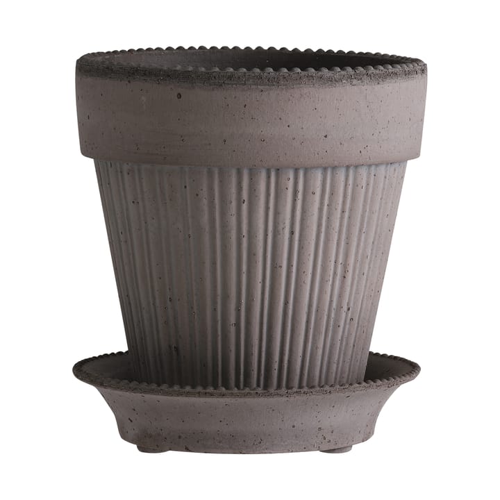 Cache-pot Simona 16 cm - Gris - Bergs Potter