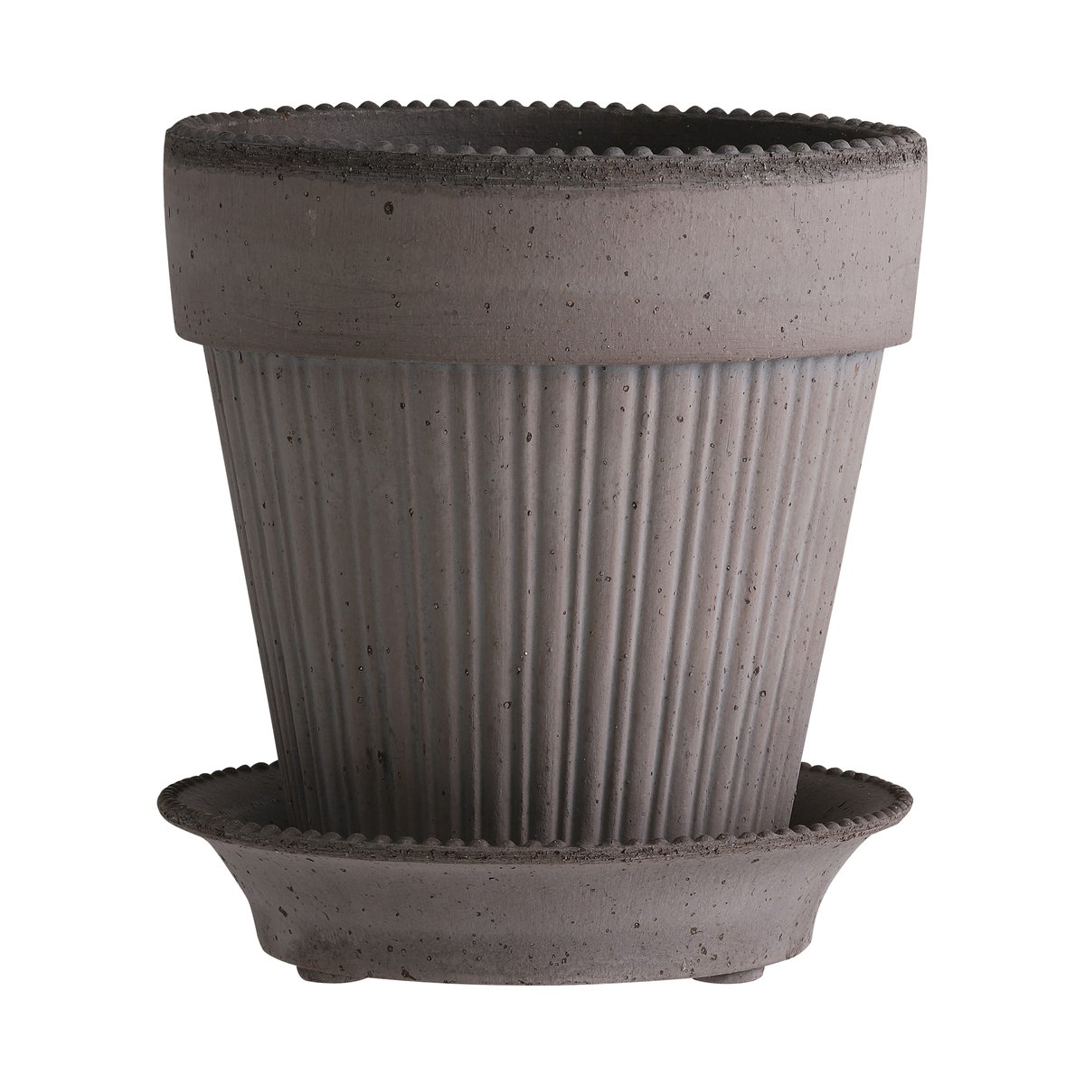 Bergs Potter Cache-pot Simona 16 cm Gris | Design Scandinave | Cache-pots | Gris
