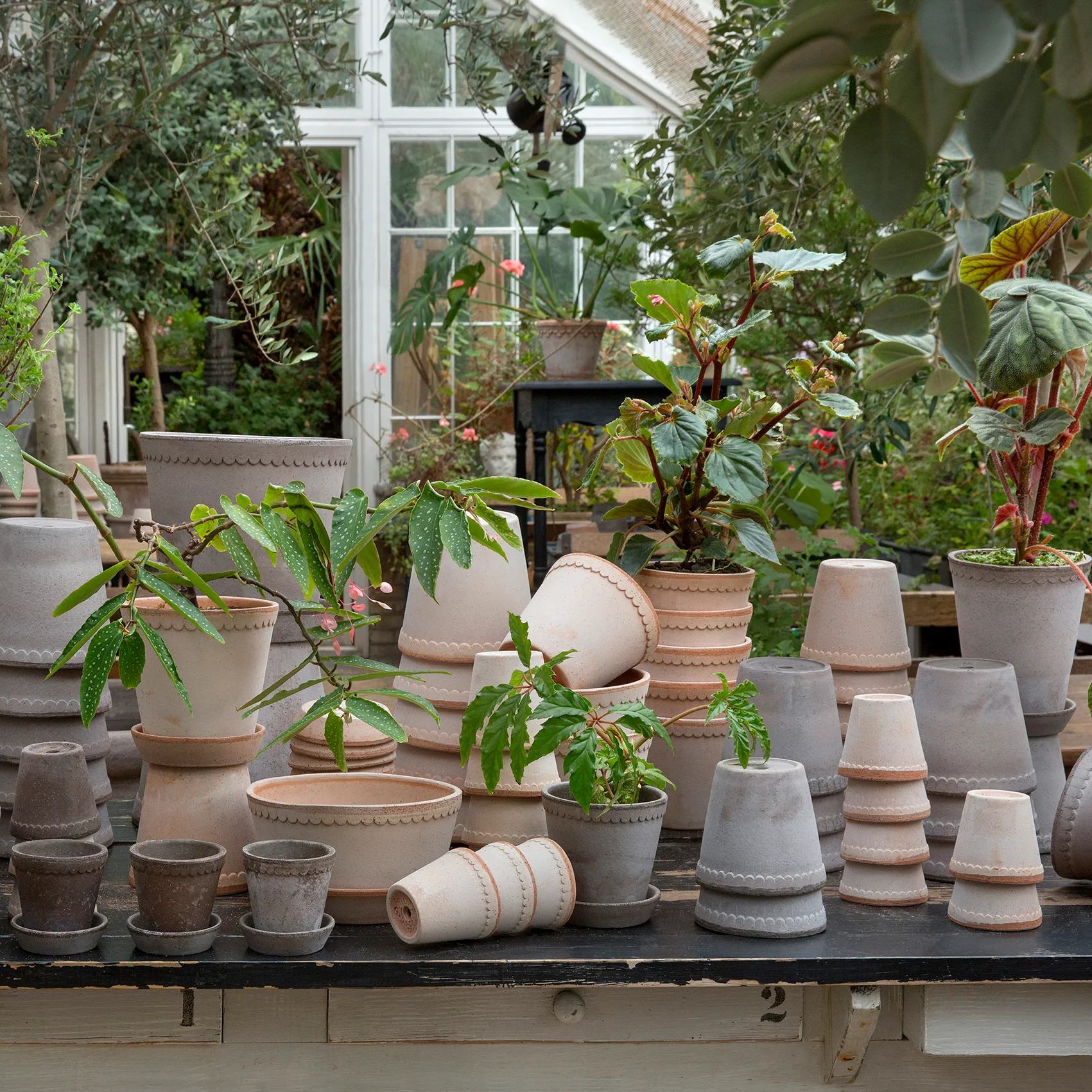 Pot Helena Ø16 cm, Gris Bergs Potter