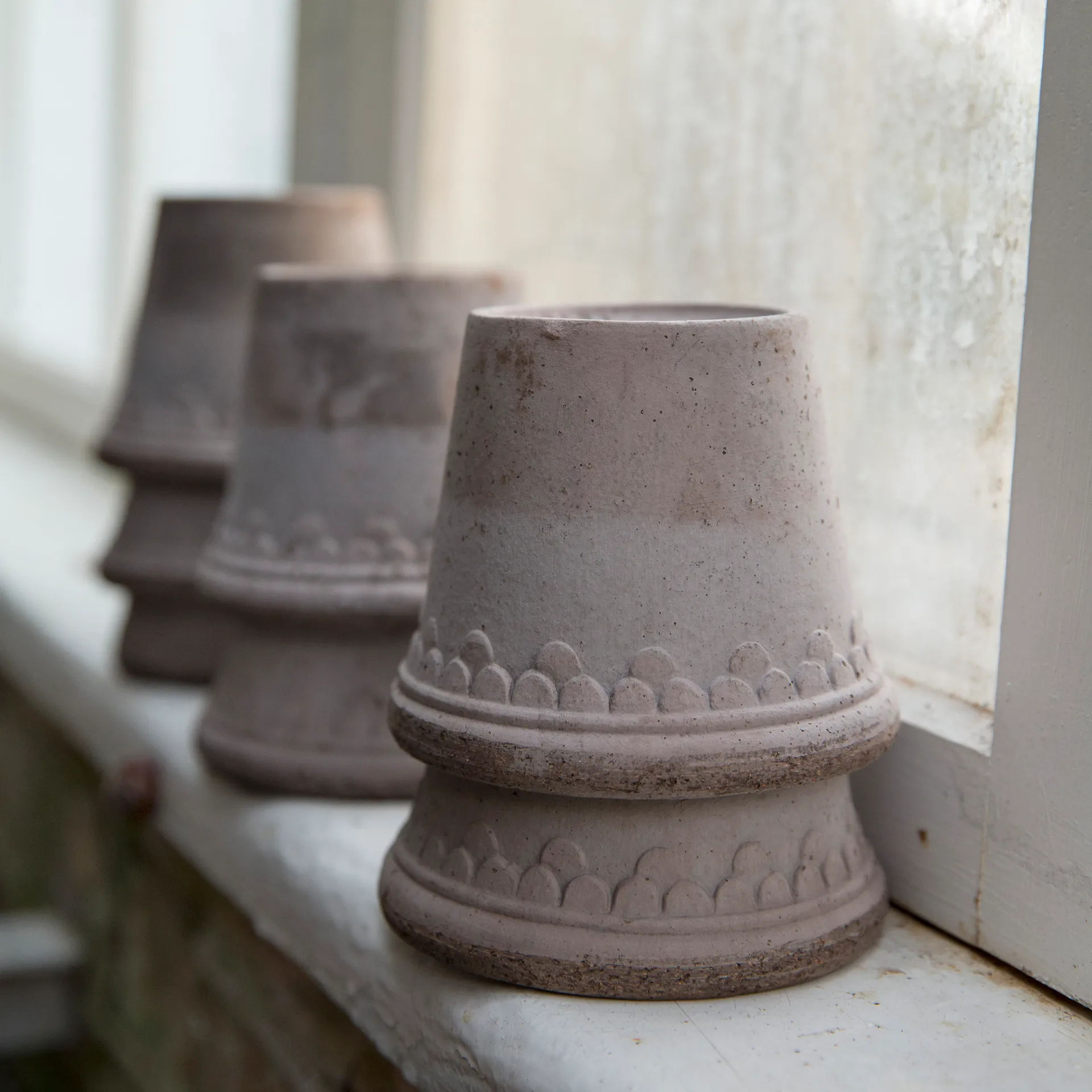 Pot Københavner Ø10 cm, Gris Bergs Potter