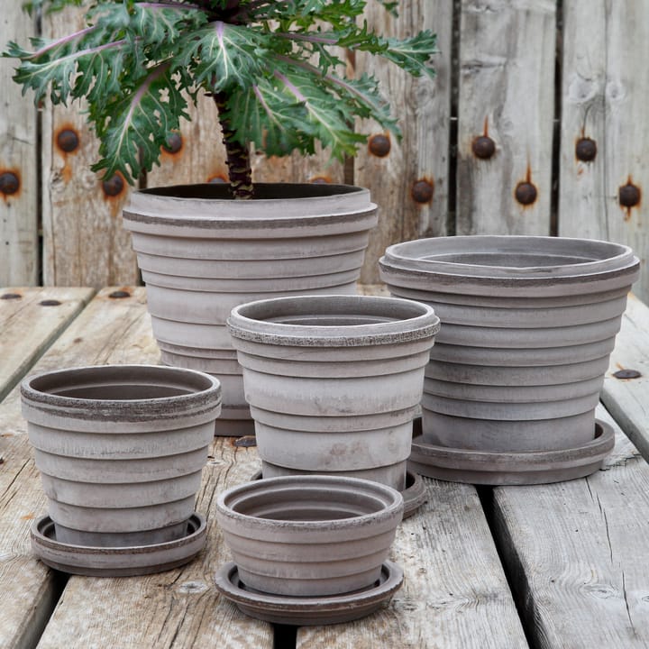 Pot Planet Mars Ø12 cm - Gris - Bergs Potter