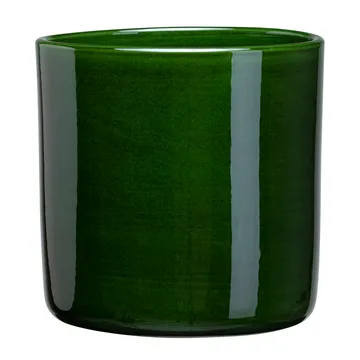Pot Romeo vitré Ø15 cm - Vert - Bergs Potter