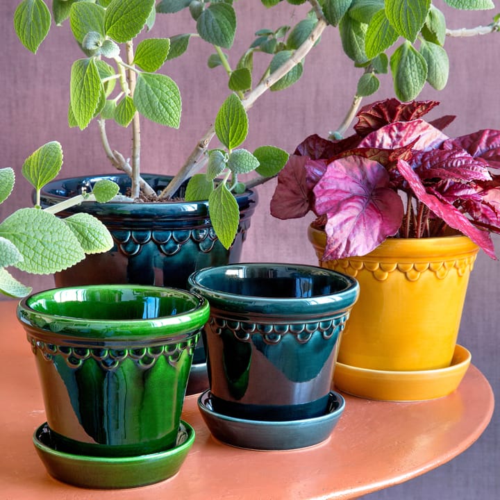Pot vitré Københavner Ø12 cm, Vert Bergs Potter