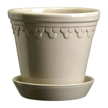 Pot vitré Københavner - Sand Stone, Ø16 cm - Bergs Potter