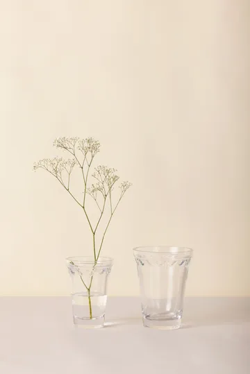 Vase Köpenhamn - Transparent, 18,5 cm - Bergs Potter