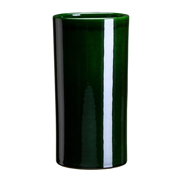 Vase Romeo émaillé Ø12 cm - Vert - Bergs Potter