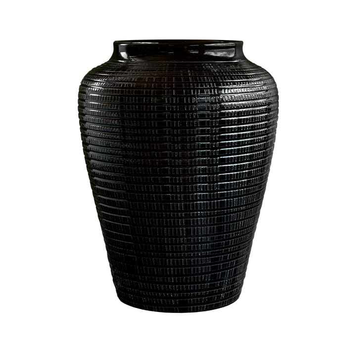 Vase Willow vitré 30cm - Black diamond - Bergs Potter