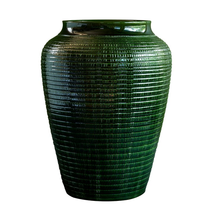Vase Willow vitré 35cm - Green emerald - Bergs Potter