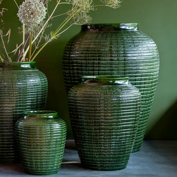 Vase Willow vitré 35cm - Green emerald - Bergs Potter