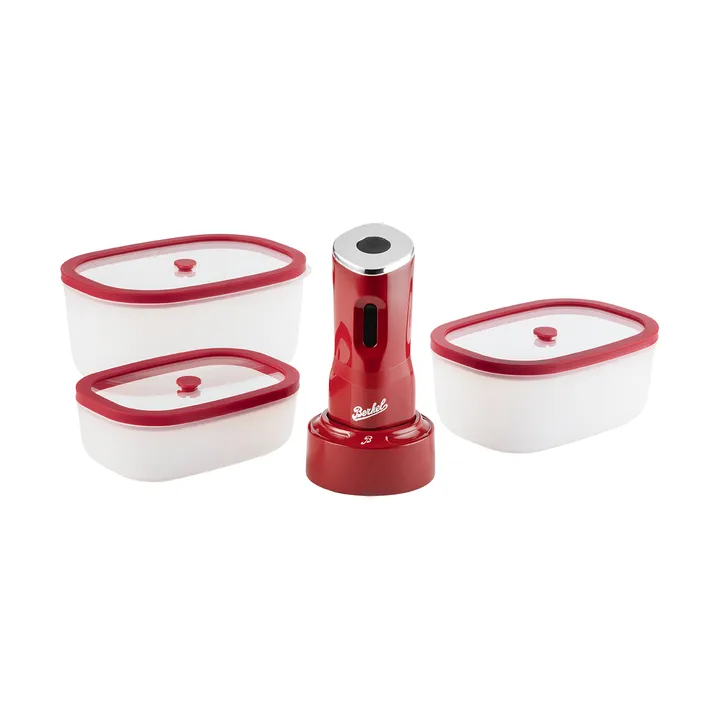 Set de pompe sous vide Berkel Icon mini - Rouge - Berkel