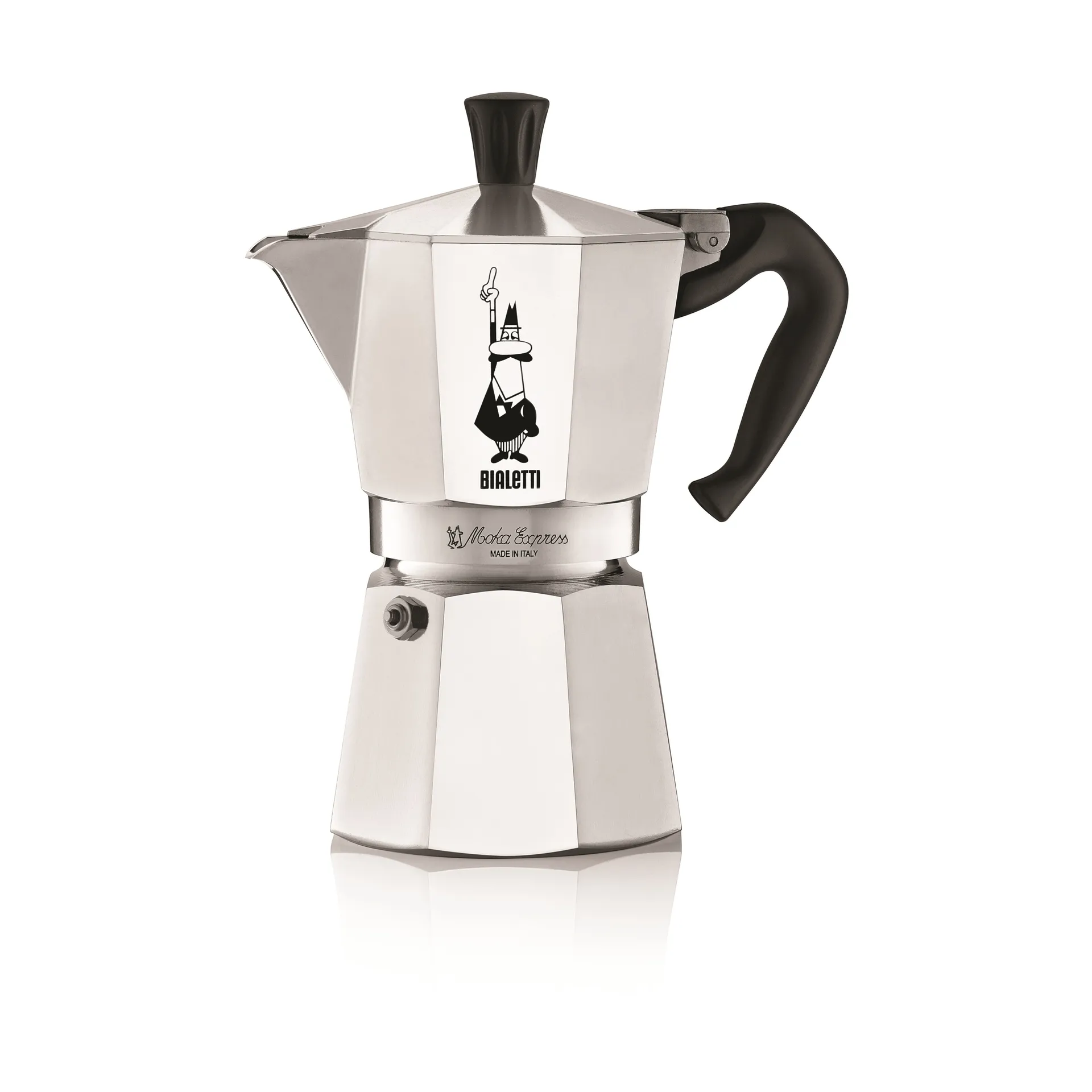 Cafetière Bialetti Moka 6 tasses, Argent Bialetti