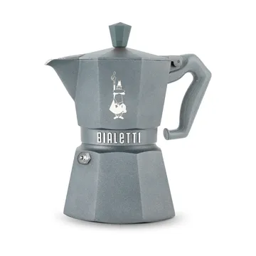 Cafetière moka Bialetti exclusive induction - Gris, 3 tasses - Bialetti