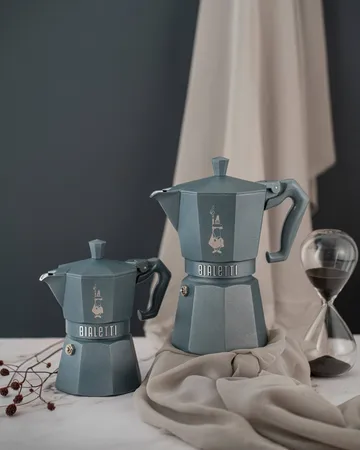 Cafetière moka Bialetti exclusive induction - Gris, 6 tasses - Bialetti