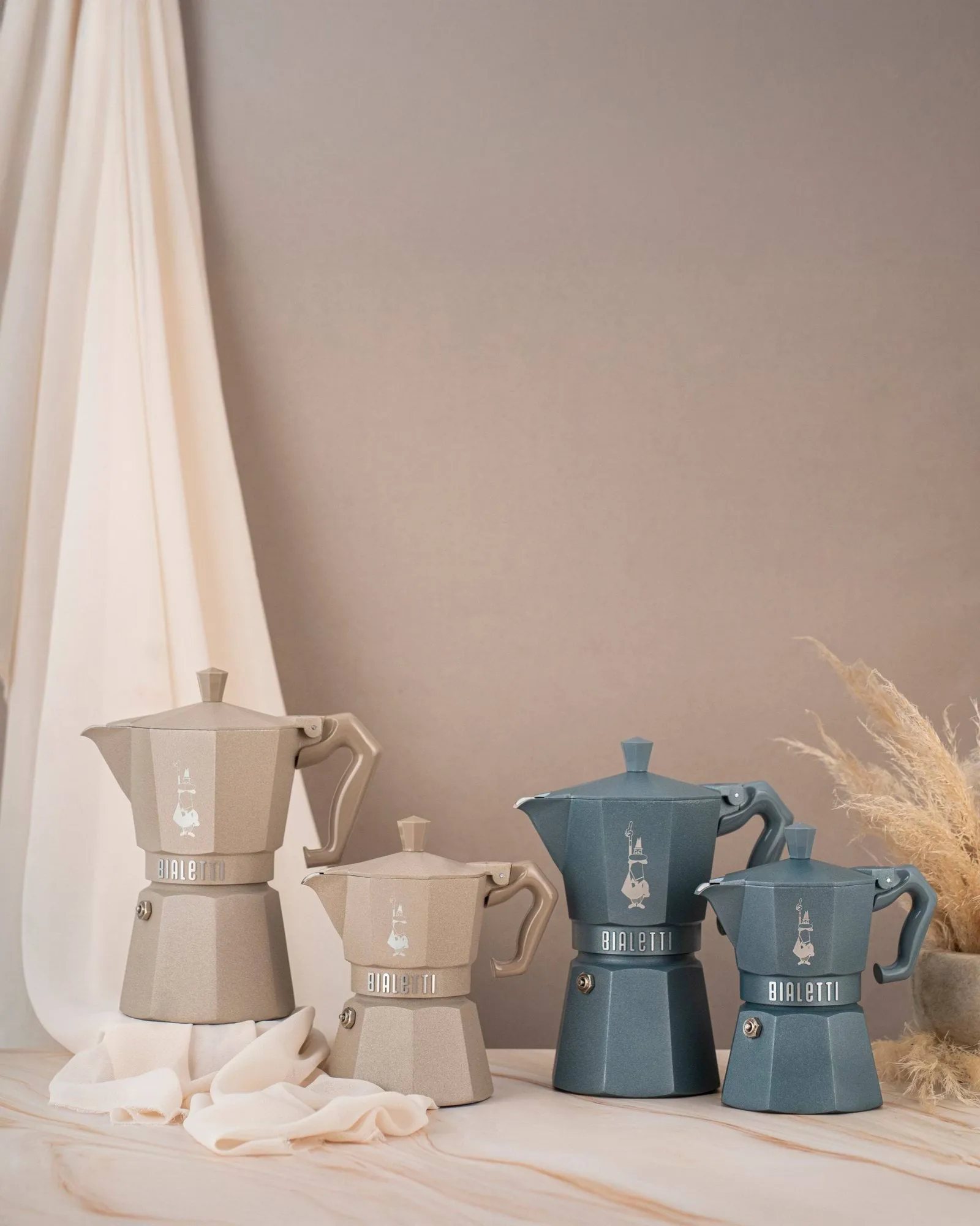 Cafetière moka Bialetti exclusive induction, Gris, 6 tasses Bialetti