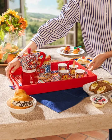 Cafetière moka Bialetti x Dolce & Gabbana - Chariot sicilien, 6 tasses - Bialetti