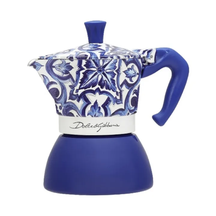 Cafetière moka Bialetti x Dolce & Gabbana induction - Mediterraneo, 4 tasses - Bialetti