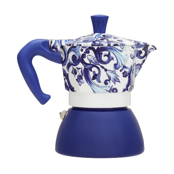 Cafetière moka Bialetti x Dolce & Gabbana induction, Mediterraneo, 4 tasses Bialetti