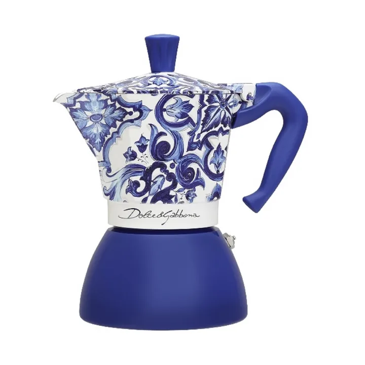 Cafetière moka Bialetti x Dolce & Gabbana induction - Mediterraneo, 6 tasses - Bialetti