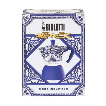 Cafetière moka Bialetti x Dolce & Gabbana induction - Mediterraneo, 6 tasses - Bialetti