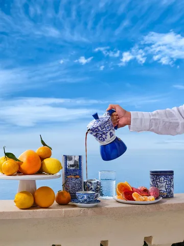 Cafetière moka Bialetti x Dolce & Gabbana induction - Mediterraneo, 6 tasses - Bialetti