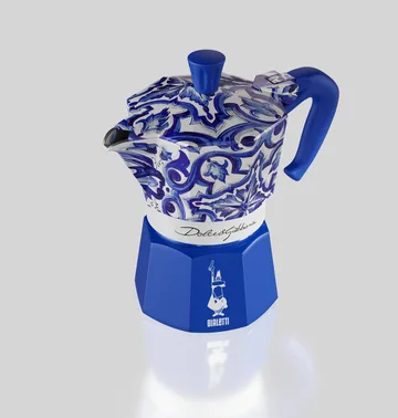 Cafetière moka Bialetti x Dolce & Gabbana - Mediterraneo, 3 tasses - Bialetti