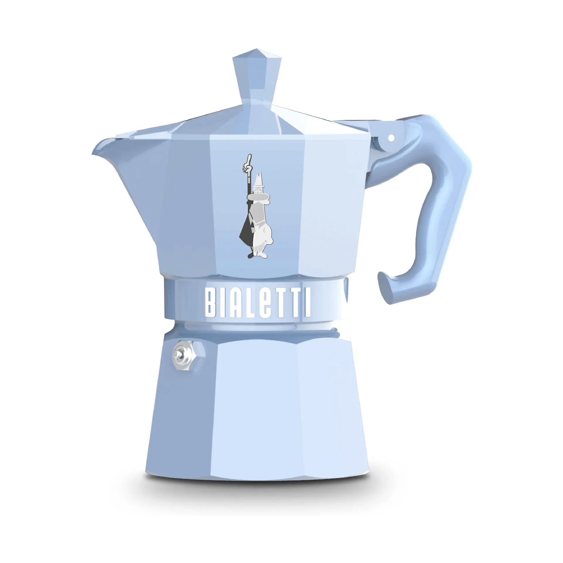 Cafetière moka exclusive Bialetti, Bleu clair, 3 tasses Bialetti