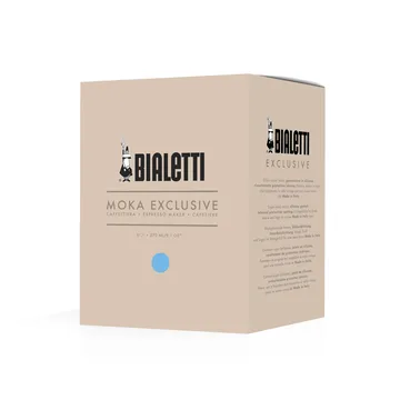 Cafetière moka exclusive Bialetti - Bleu clair, 6 tasses - Bialetti