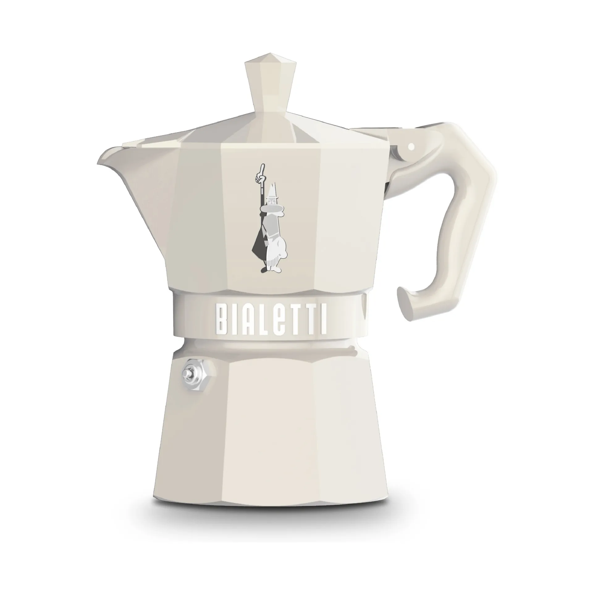 Cafetière moka exclusive Bialetti, Crème, 3 tasses Bialetti