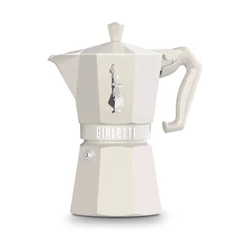 Cafetière moka exclusive Bialetti - Crème, 6 tasses - Bialetti