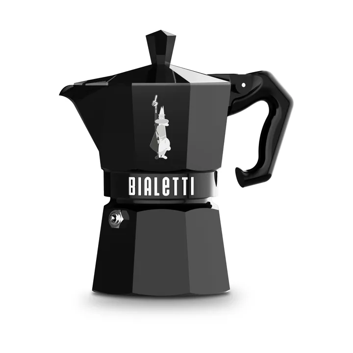Cafetière moka exclusive Bialetti - Noir, 3 tasses - Bialetti
