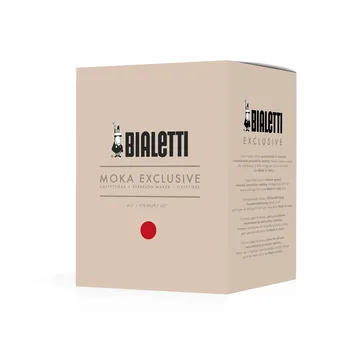 Cafetière moka exclusive Bialetti - Rouge, 6 tasses - Bialetti