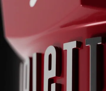 Cafetière moka exclusive Bialetti - Rouge, 6 tasses - Bialetti