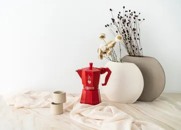 Cafetière moka exclusive Bialetti - Rouge, 6 tasses - Bialetti
