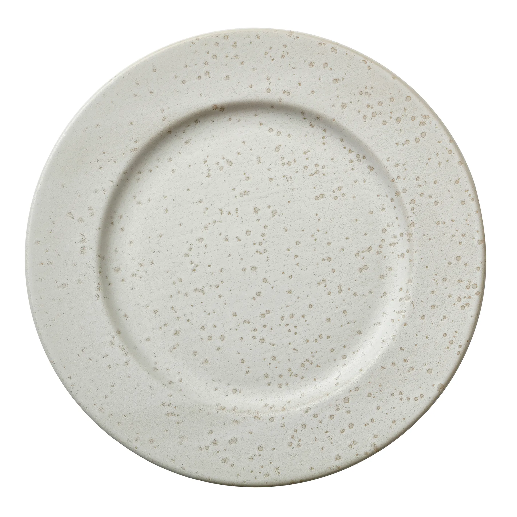 Assiette Bitz Ø27 cm mat, Blanc crème mat Bitz