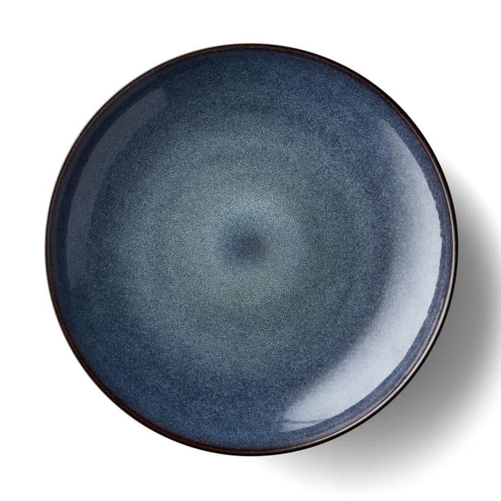 Assiette Bitz Ø 40 cm noir - Noir-bleu foncé - Bitz